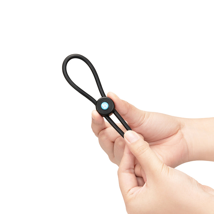 b-Vibe Lasso Grip Fully Adjustable Silicone C-Ring