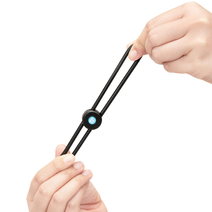 b-Vibe Lasso Grip Fully Adjustable Silicone C-Ring
