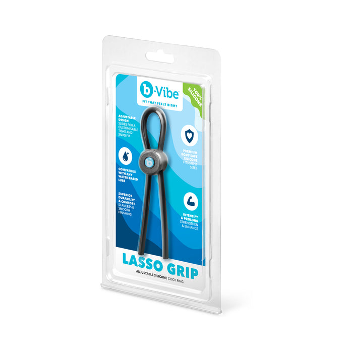 b-Vibe Lasso Grip Fully Adjustable Silicone C-Ring