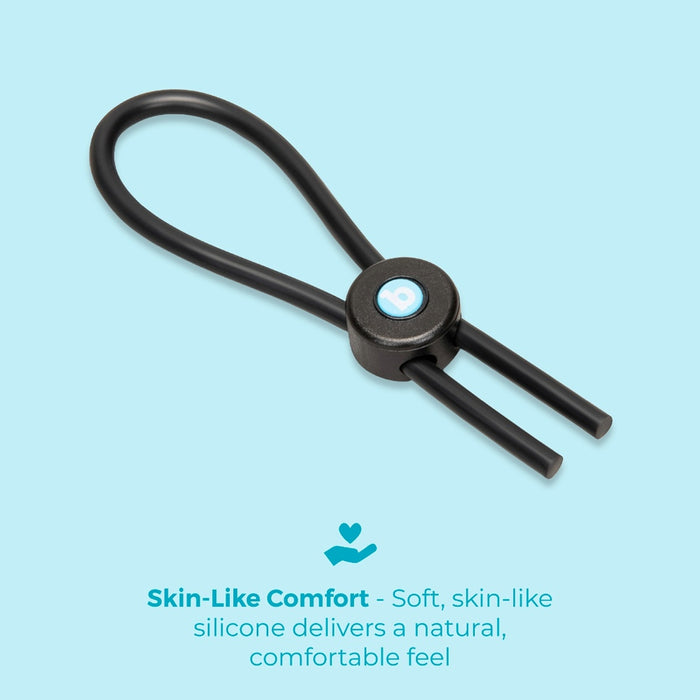 b-Vibe Lasso Grip Fully Adjustable Silicone C-Ring
