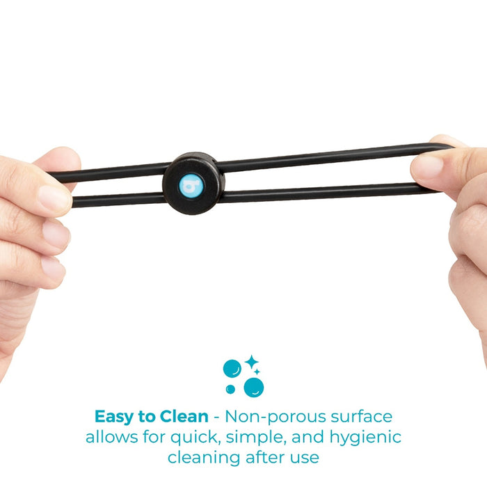b-Vibe Lasso Grip Fully Adjustable Silicone C-Ring