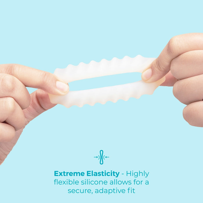 b-Vibe Flex Ring Ripple Ultra Soft Silicone C-Ring