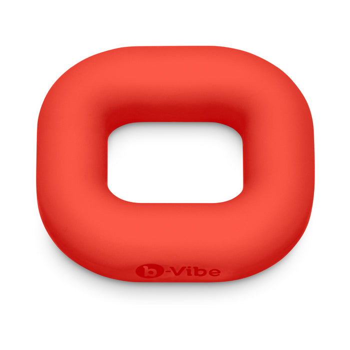 b-Vibe Flex Ring Bulk Silicone C-Ring Red