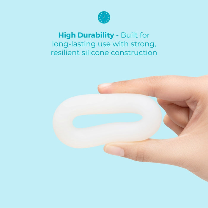 b-Vibe Flex Ring Loop Silicone C-Ring Clear