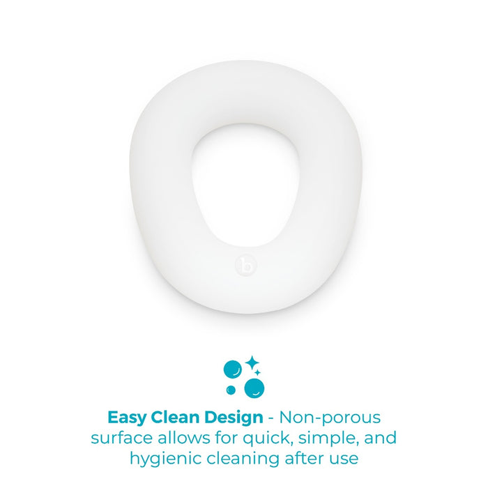 b-Vibe Flex Ring Loop Silicone C-Ring Clear