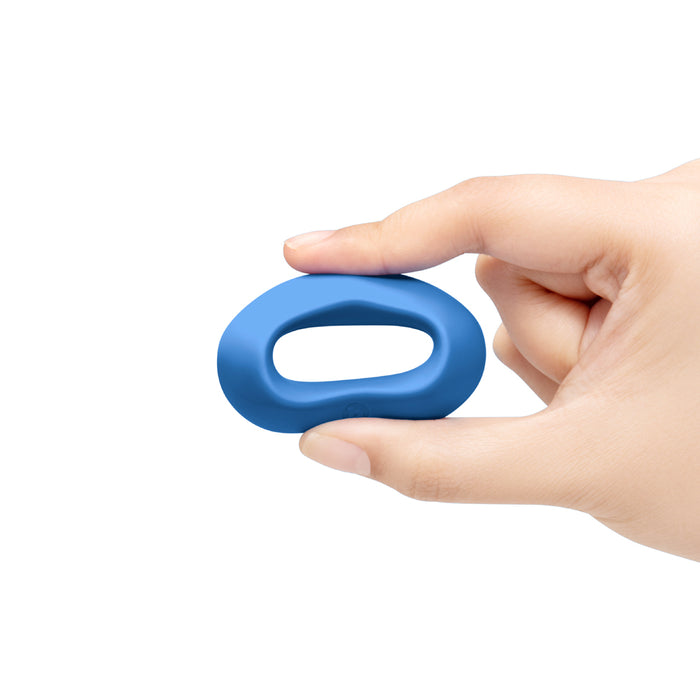 b-Vibe Flex Ring Delta Silicone C-Ring Blue