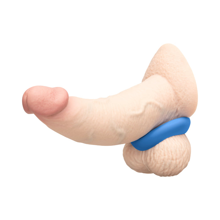 b-Vibe Flex Ring Delta Silicone C-Ring Blue