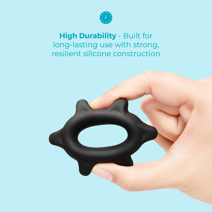b-Vibe Flex Ring Spike Silicone C-Ring