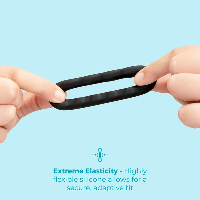 b-Vibe Flex Ring Tread Silicone C-Ring