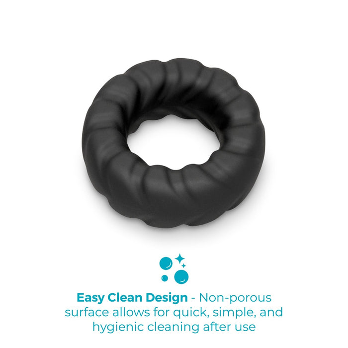 b-Vibe Flex Ring Tread Silicone C-Ring
