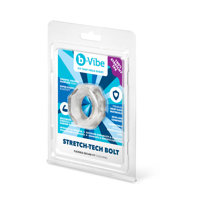 b-Vibe Stretch-Tech Bolt Ultra Stretchy C-Ring