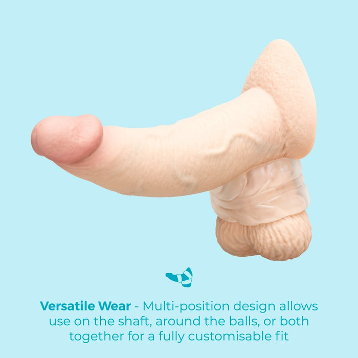 b-Vibe Stretch-Tech Barrel Ultra Stretchy C-Ring