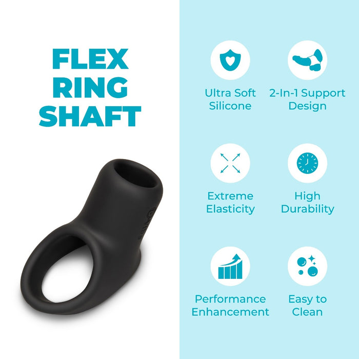 b-Vibe Flex Ring Shaft Silicone C-Ring & Ball Stretcher