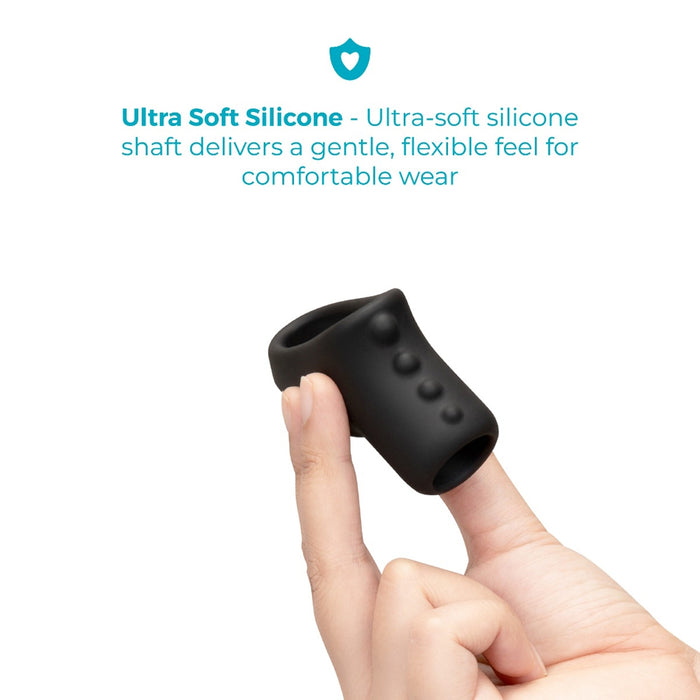 b-Vibe Flex Ring Shaft Silicone C-Ring & Ball Stretcher