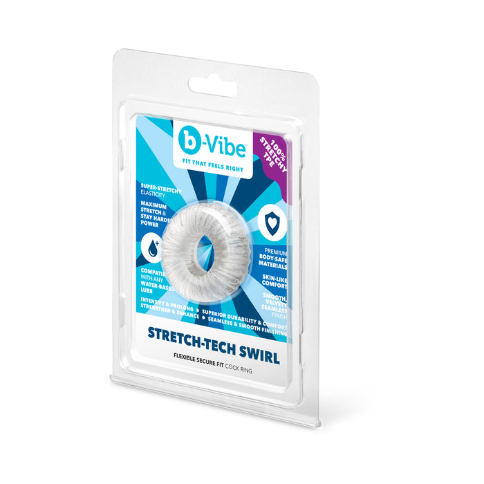 b-Vibe Stretch-Tech Swirl Ultra Stretchy C-Ring