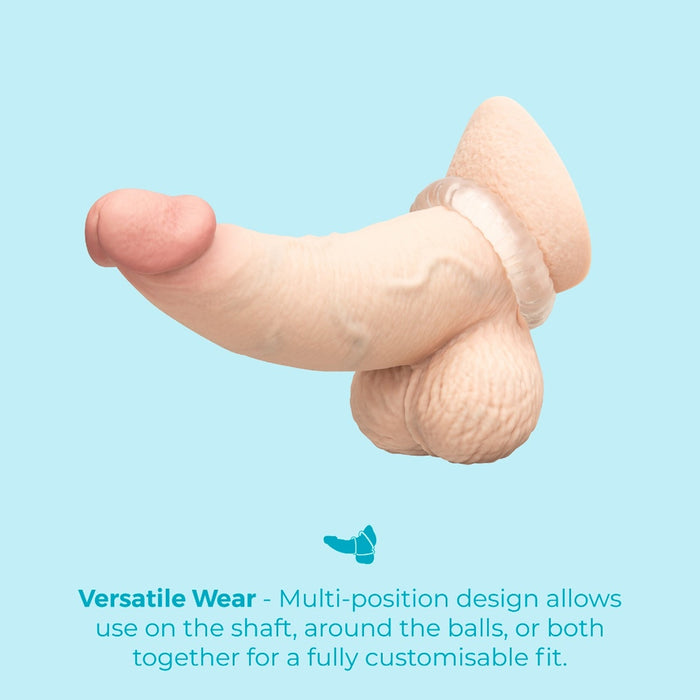 b-Vibe Stretch-Tech Swirl Ultra Stretchy C-Ring