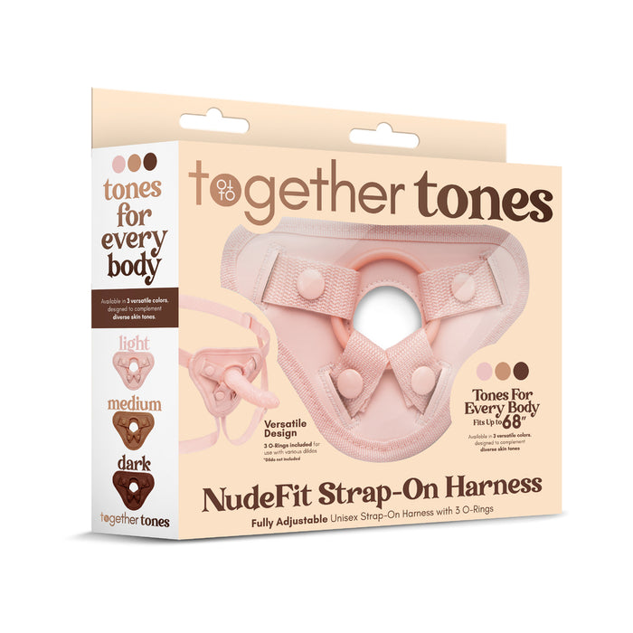 Together Toy NudeFit Strap-On Harness Light