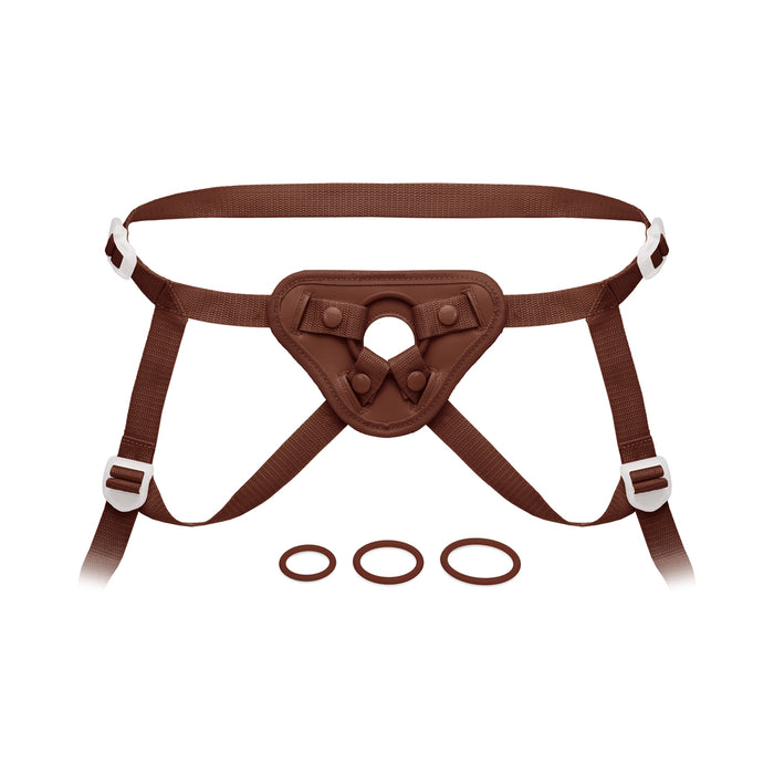Together Toy NudeFit Strap-On Harness Dark