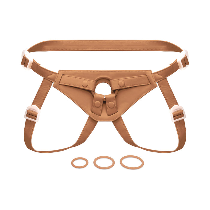 Together Toy NudeFit FlexCurv Strap-On Harness Medium