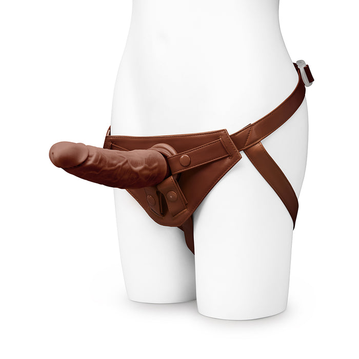 Together Toy 7.75 in. Realistic Dildo Dark