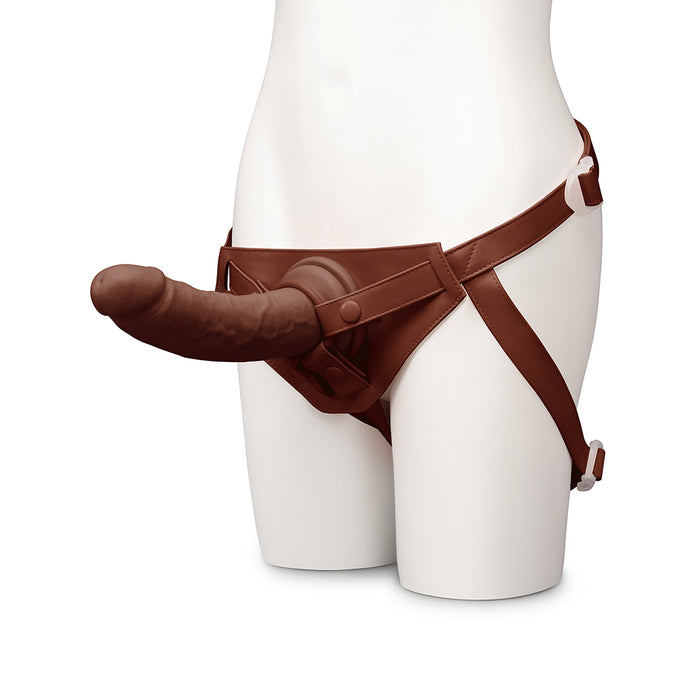 Together Toy 8.5 in. Realistic Dildo Dark