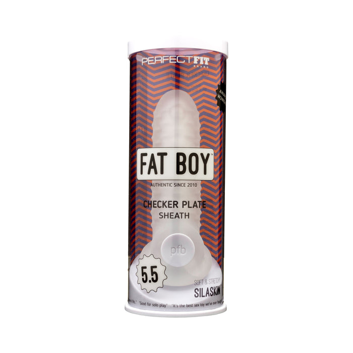 Perfect Fit Fat Boy Checker Box Sheath 5.5 in. Clear