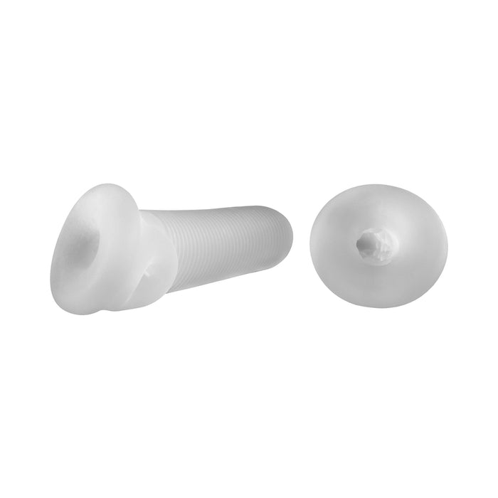 Perfect Fit Fat Boy Micro Ribbed Sheath 7.5 in. Clear