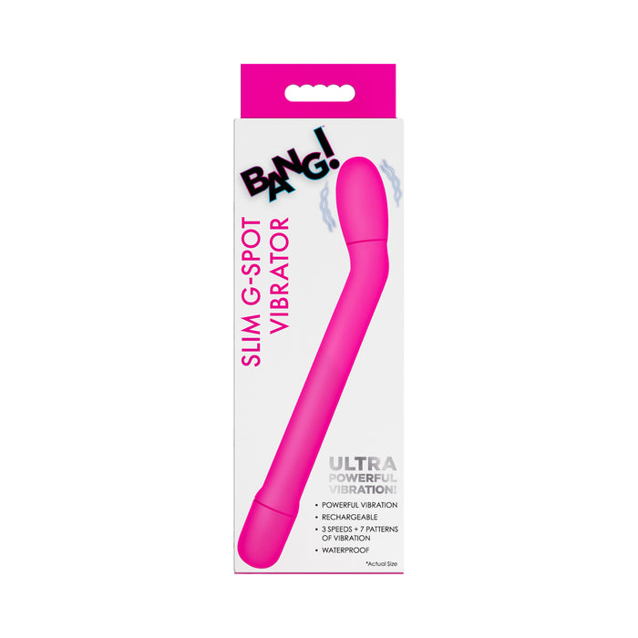 BANG! Slim G-Spot Vibrator Pink