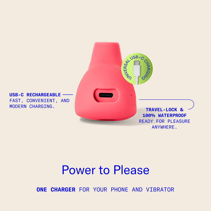 Dame Aer Suction Toy Coral