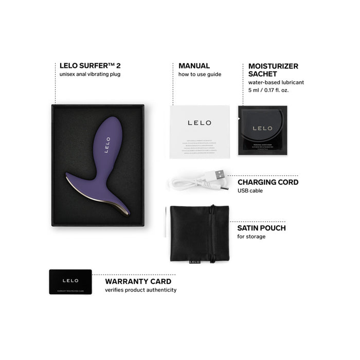 LELO Surfer 2 Cyber Purple