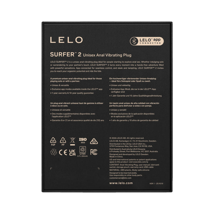 LELO Surfer 2 Cyber Purple