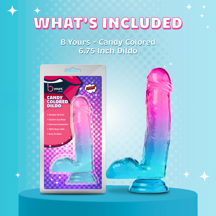 B Yours Candy Colored Dildo