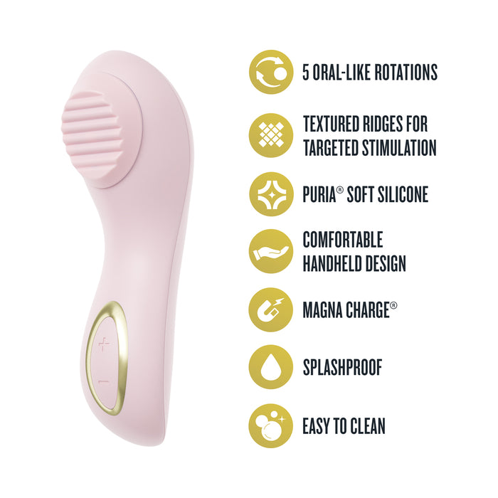 Delice Dahlia Stimulating Personal Massager Pink