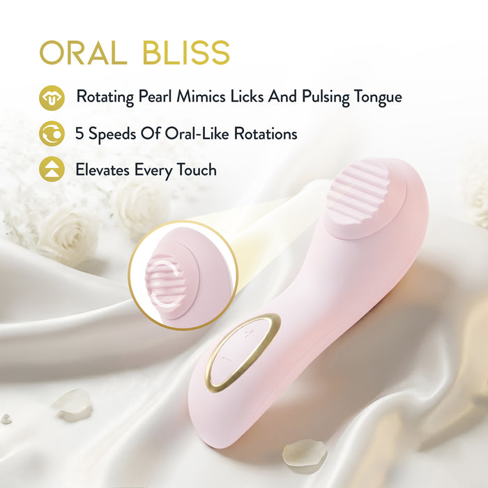 Delice Dahlia Stimulating Personal Massager Pink