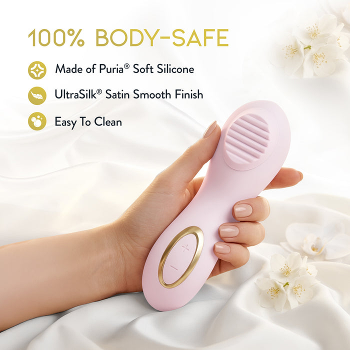Delice Dahlia Stimulating Personal Massager Pink