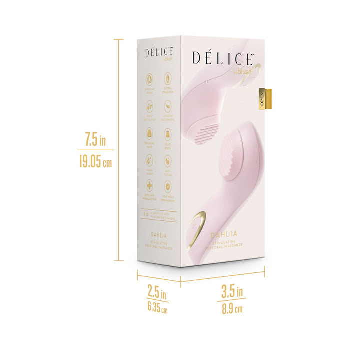 Delice Dahlia Stimulating Personal Massager Pink
