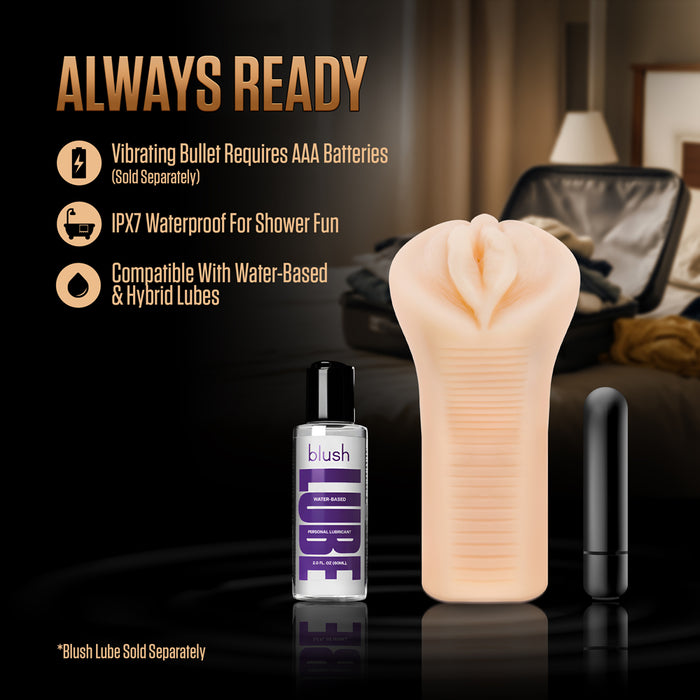 EnLust Emma Male Masturbator with Bullet Vibrator