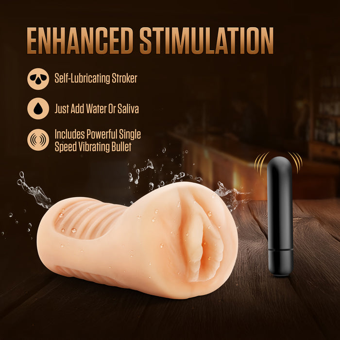 EnLust Georgia Male Masturbator with Bullet Vibrator