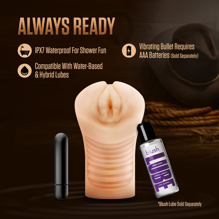 EnLust Georgia Male Masturbator with Bullet Vibrator