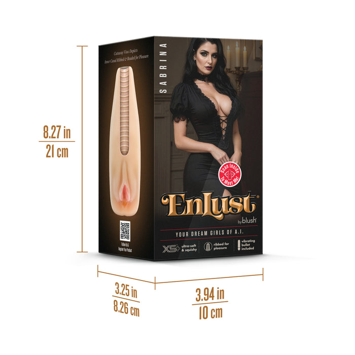 EnLust Sabrina Male Masturbator with Bullet Vibrator