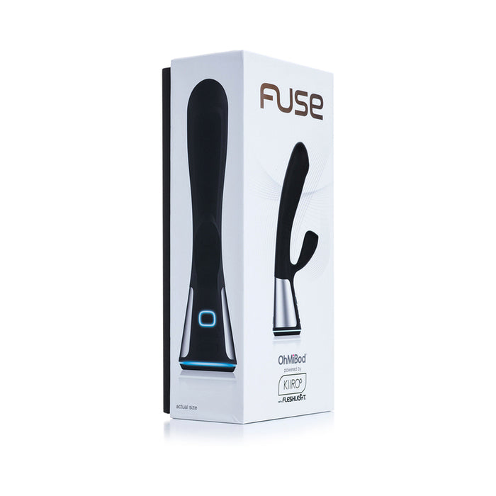 OhMiBod Fuse Interactive Dual Stimuator Black