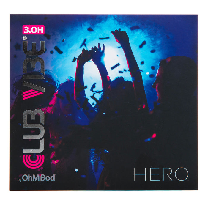 OhMiBod Club Vibe 3.0H Hero Plug Black