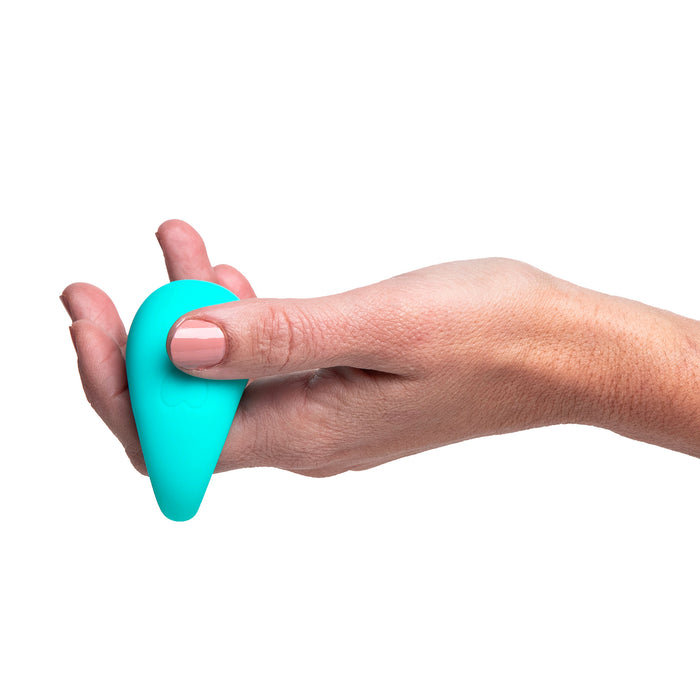 OhMiBod LoveLife Rev Finger Vibrator Turquoise