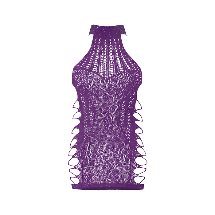 Magic Silk Seamless Dress Violet O/S