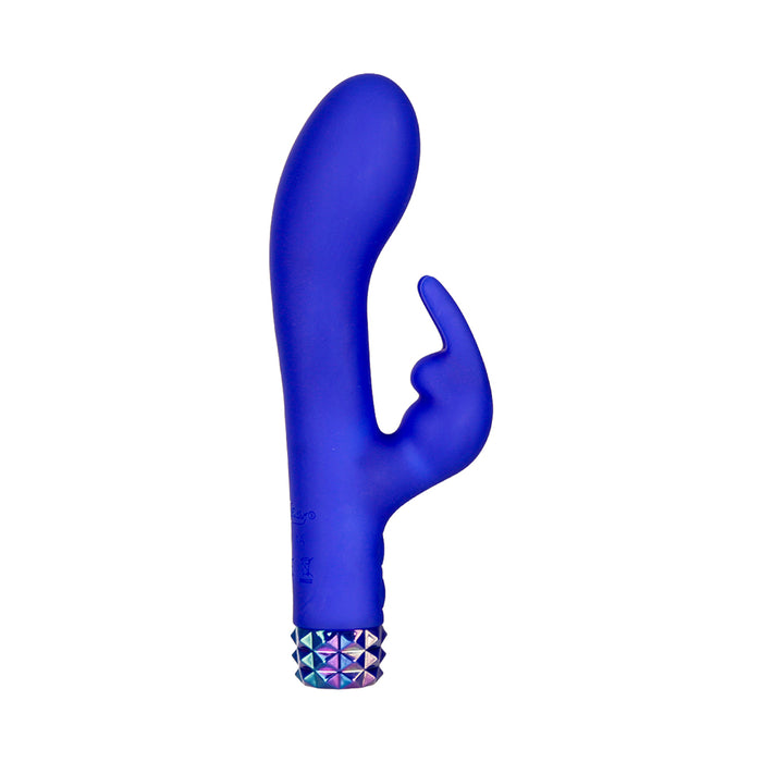 M'Lady Bunny Vibrator 6 in. Blue