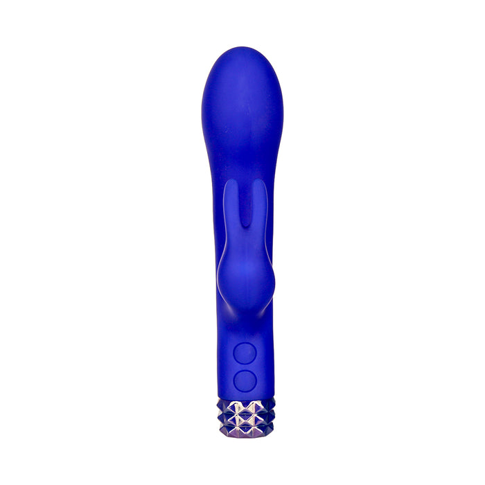 M'Lady Bunny Vibrator 6 in. Blue