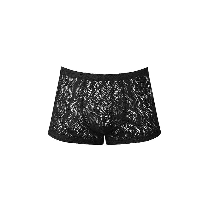 Male Power Ripple Pouch Short Black S