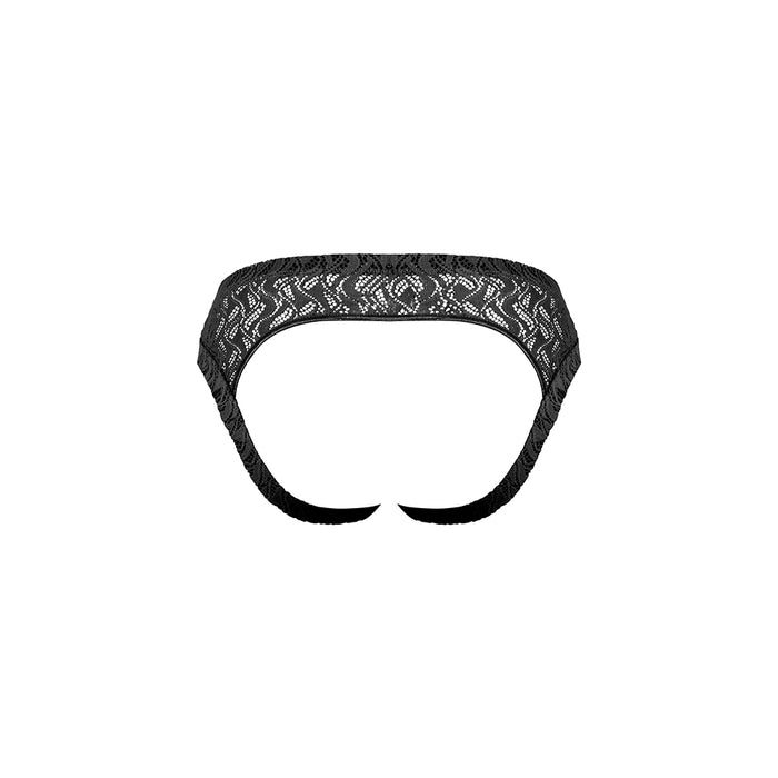 Male Power Ripple Moon Jock Black L/XL