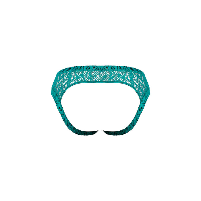 Male Power Ripple Moon Jock Teal S/M