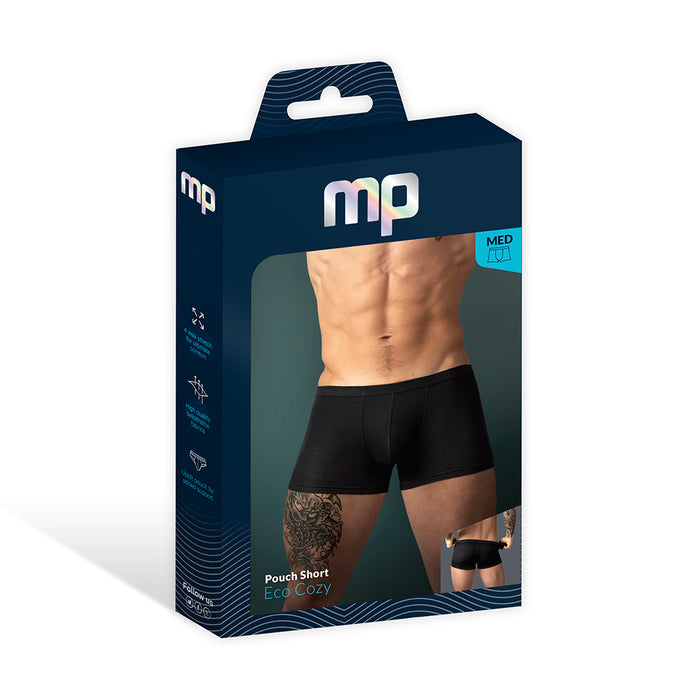 Male Power Eco Cozy Pouch Short Black L
